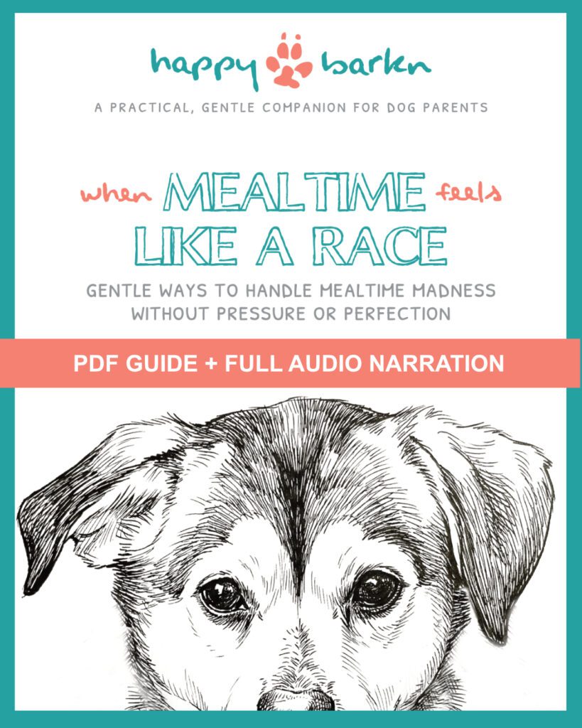Happy Barkn When Mealtime Feels Like a Race Guide Cover